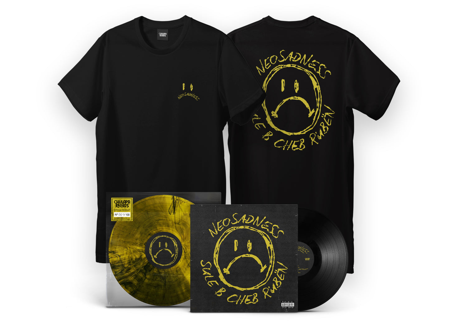 Camisetas y Packs Neosadness - Cheb Rubën & Sule B LP (2024) PRE ORDER