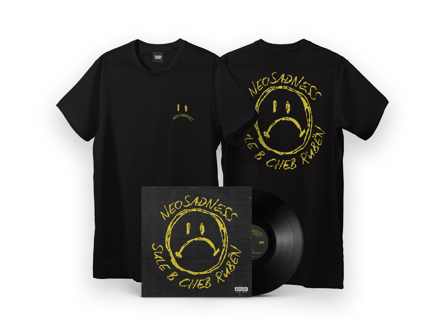 Camisetas y Packs Neosadness - Cheb Rubën & Sule B LP (2024) PRE ORDER