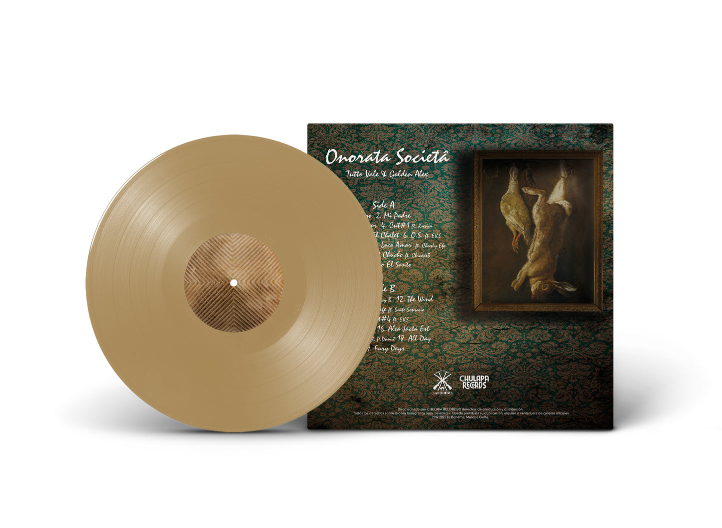 Tutto Vale & Golden Alex - Onorata Società LP (Dorado) (2014) PRE ORDER