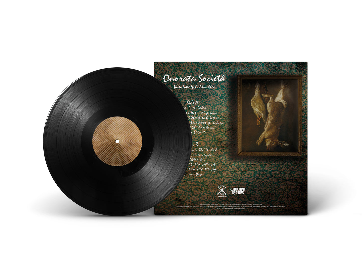 Tutto Vale & Golden Alex - Onorata Società LP (Negro) (2014) PRE ORDER