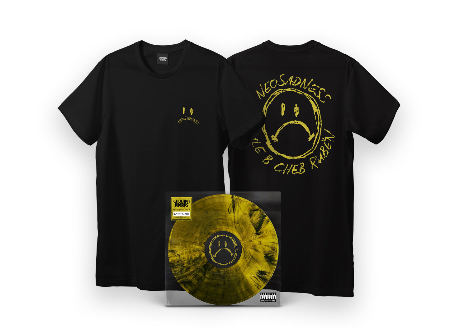Camisetas y Packs Neosadness - Cheb Rubën & Sule B LP (2024) PRE ORDER
