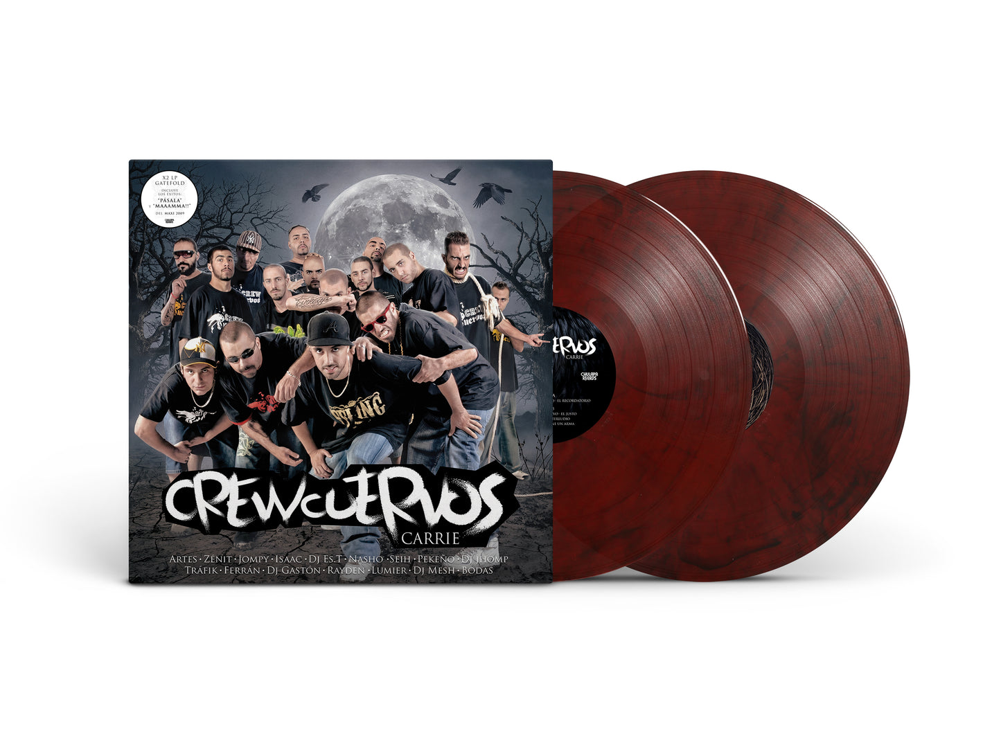 Pack Ed. Especial Crew Cuervos - Carrie 2LP (2009) PRE ORDER