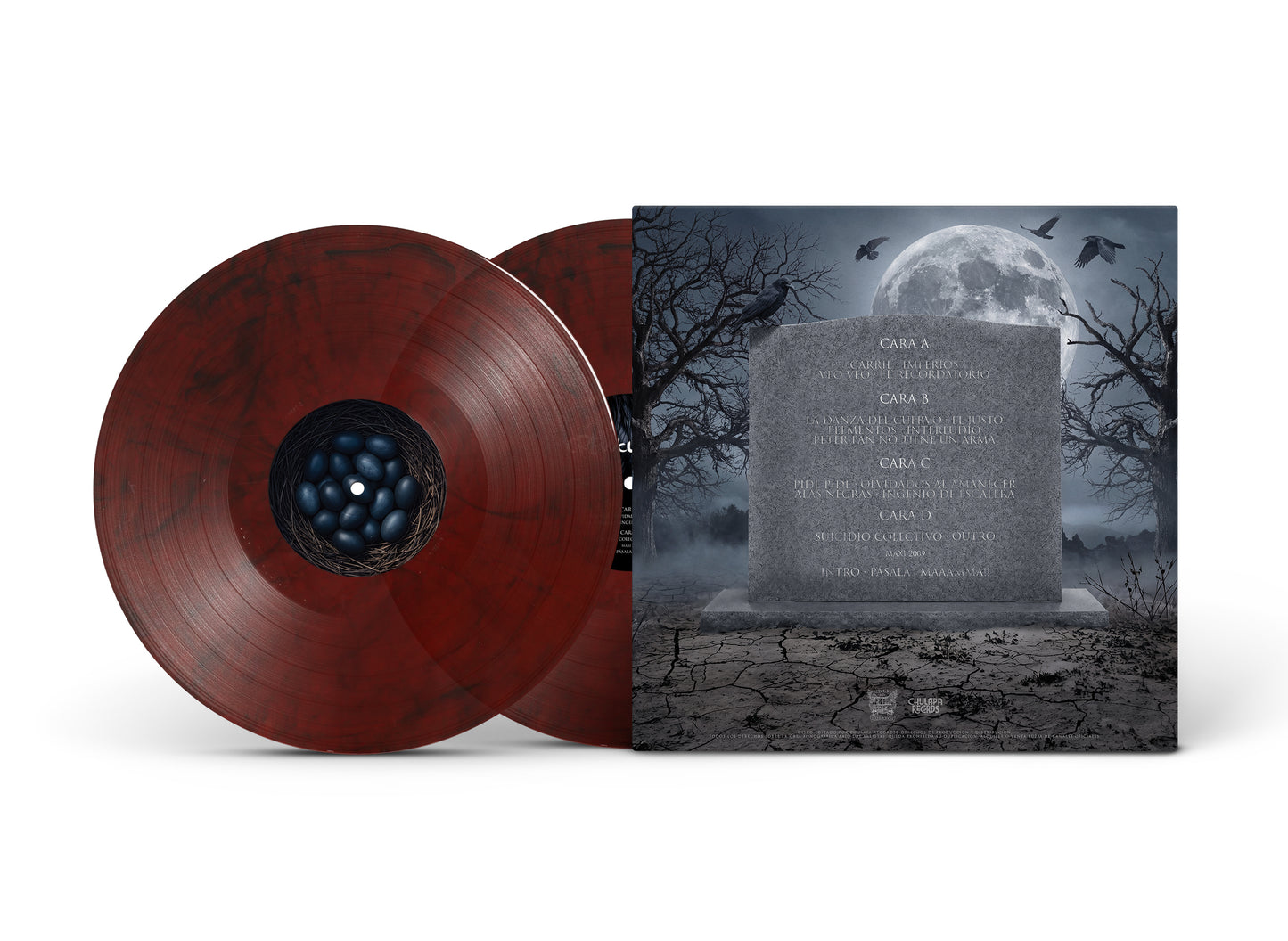 Pack Ed. Especial Crew Cuervos - Carrie 2LP (2009) PRE ORDER
