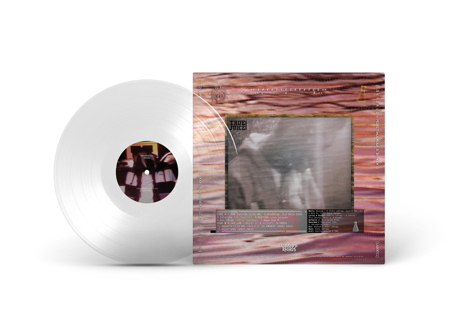 Skydrvg 1.0 - Pedro LaDroga & $kyhook LP (2014) (Transparente)