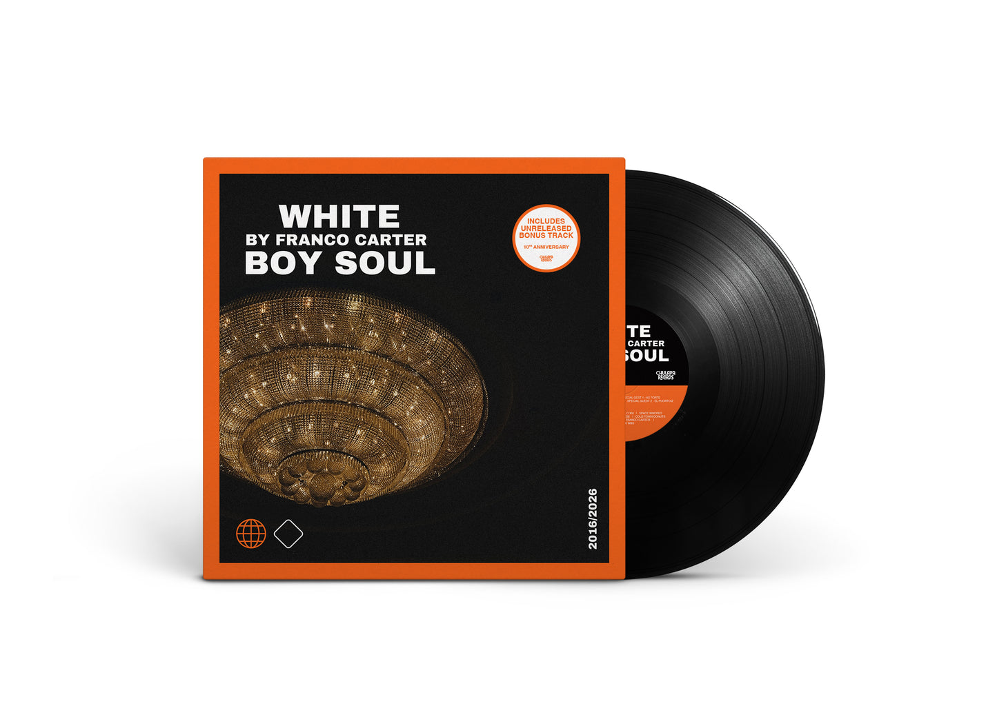 Franco Carter - White Boy Soul 10º Aniversario LP (2016) PRE ORDER