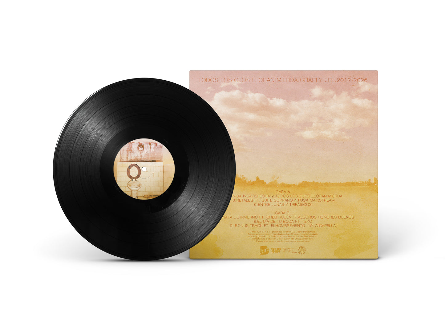 Charly Efe - Todos Los Ojos Lloran Mierda LP (2012) PRE ORDER