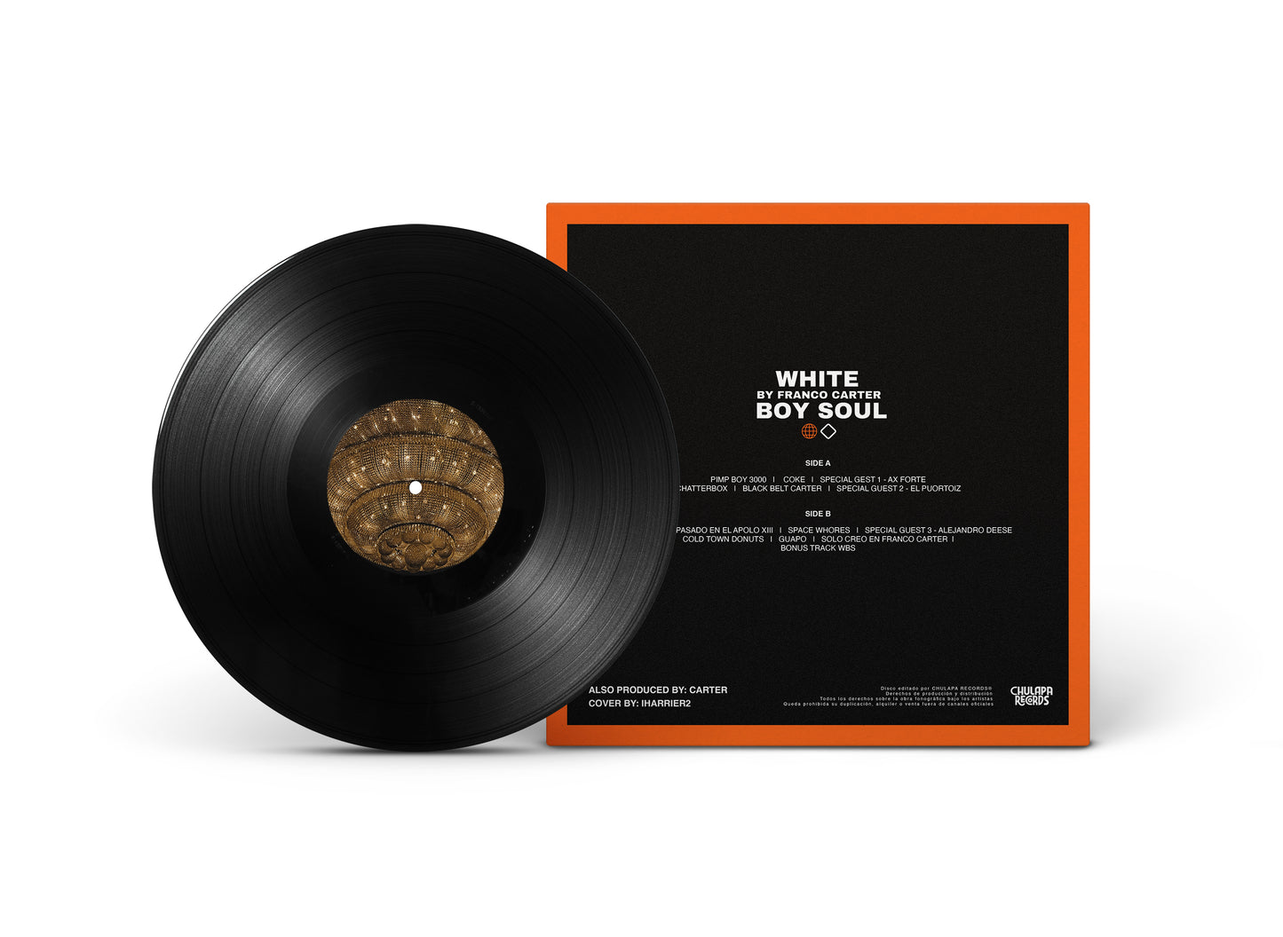 Franco Carter - White Boy Soul 10º Aniversario LP (2016) PRE ORDER